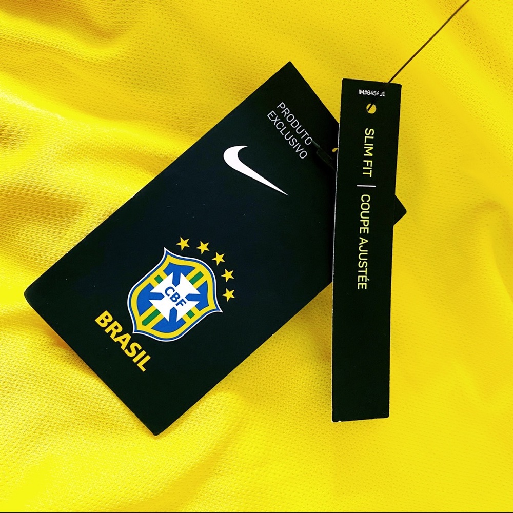 🆕 Nike Brazil Brasil Womens Home Soccer Jersey - Picture 9 of 10